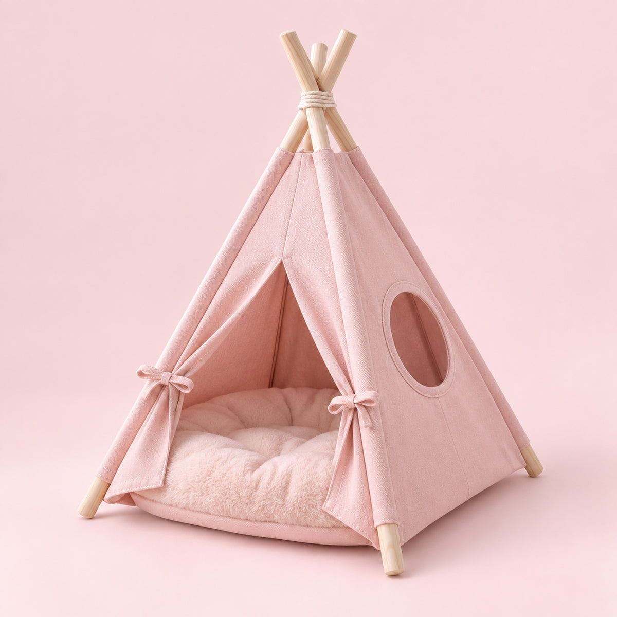 Tipi Doudou pour chat Softy, photo packshot sur fond crème