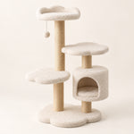 Arbre à chat Nuage Softy, photo packshot sur fond crème