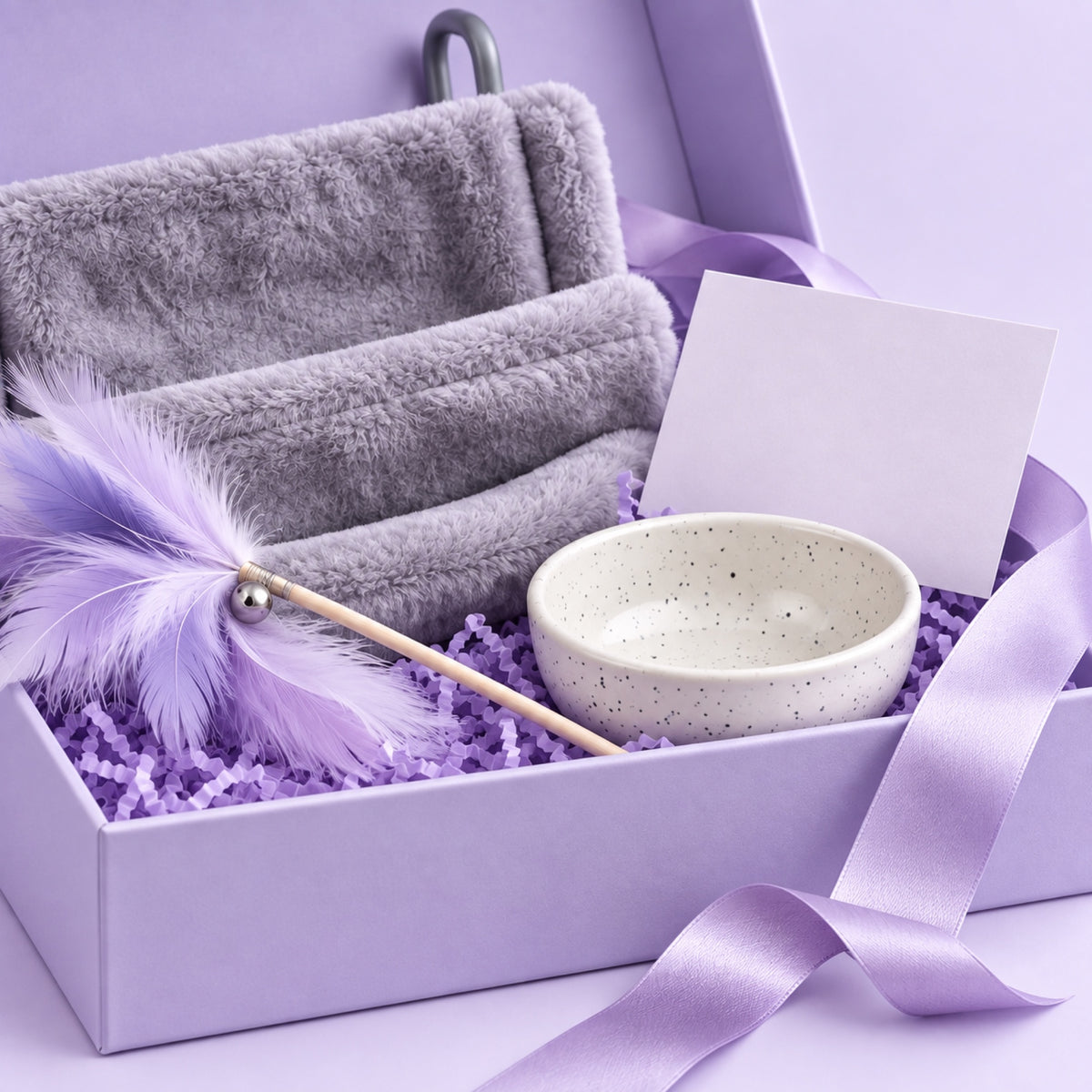 Coffret Bienvenue chaton Softy, détail de la finition