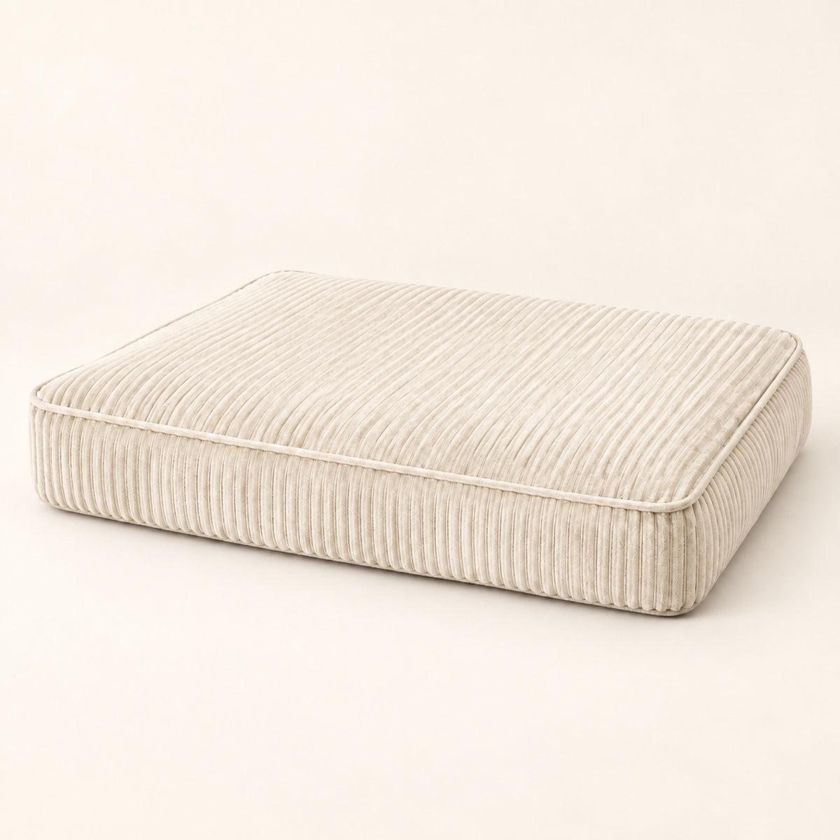 Coussin Guimauve déhoussable Softy, coloris crème, photo packshot