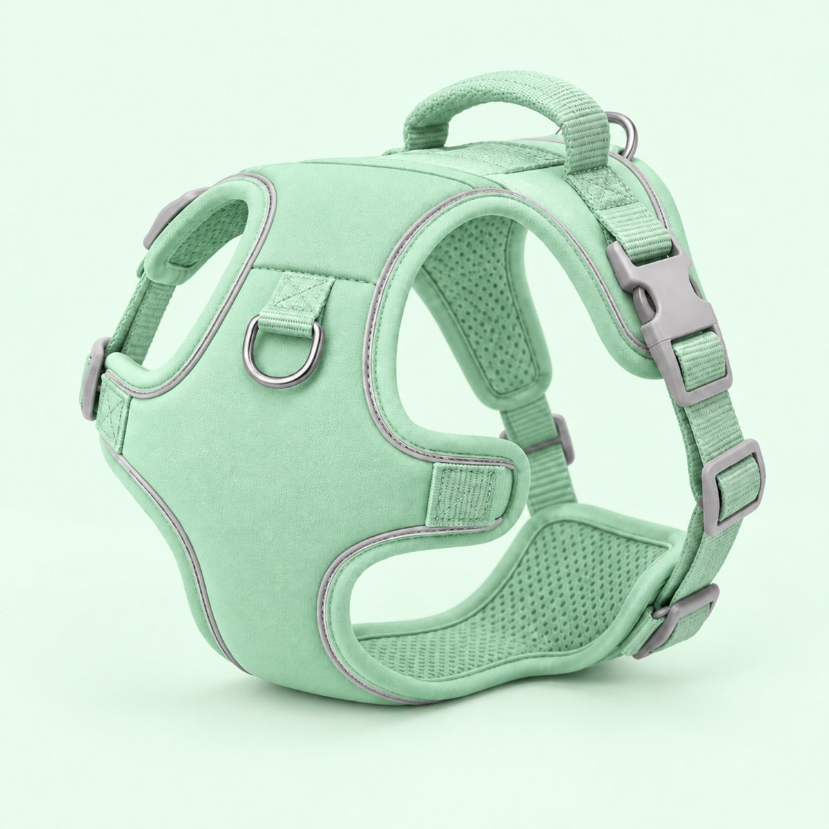 Harnais Doux-Pas rembourré Softy, coloris menthe, photo packshot