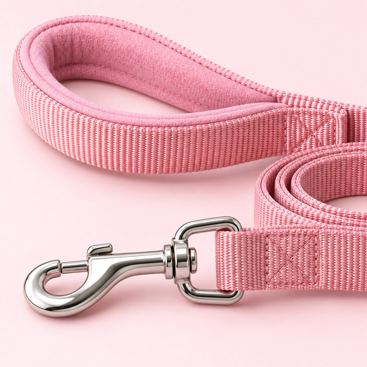 Laisse assortie 1,5 m Softy, détail de la finition