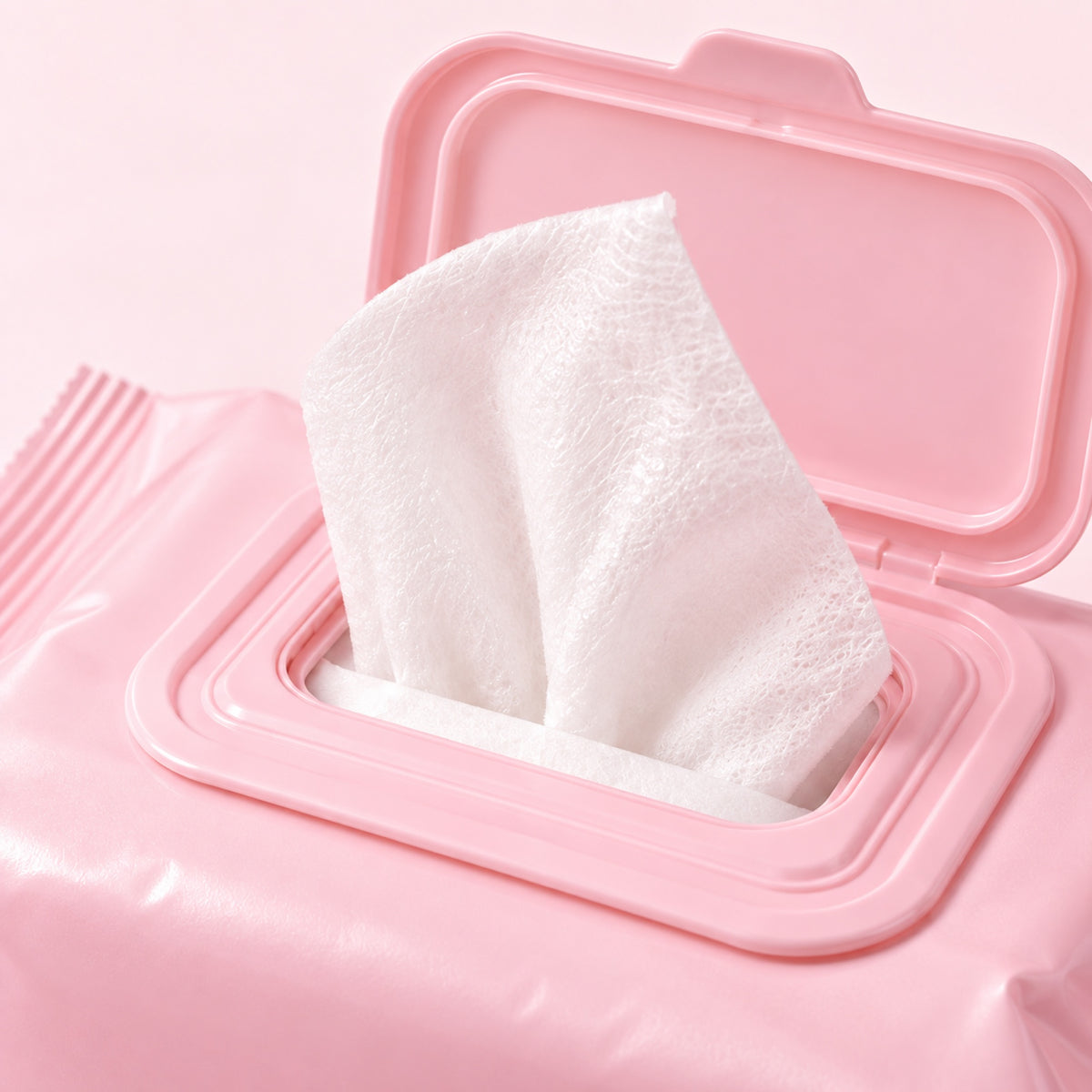 Lingettes pattes (x60) Softy, détail de la finition