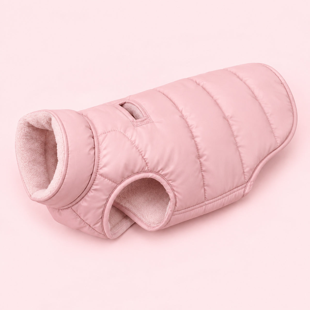 Manteau Doudoune imperméable Softy, photo packshot sur fond crème