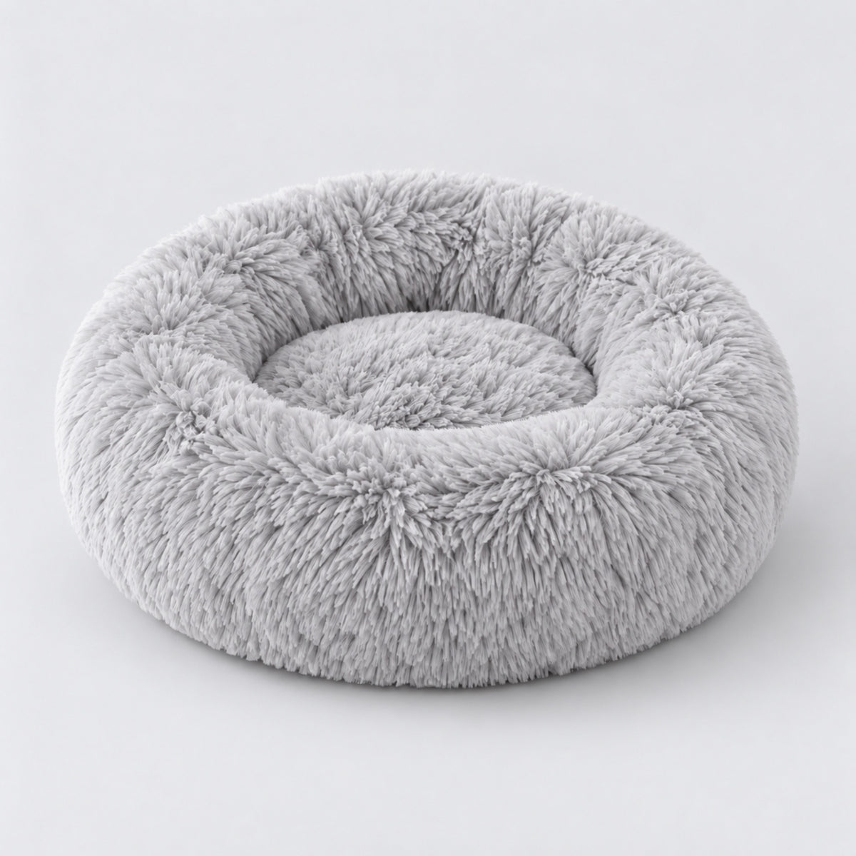 Panier Nuage Softy, coloris gris perle, photo packshot