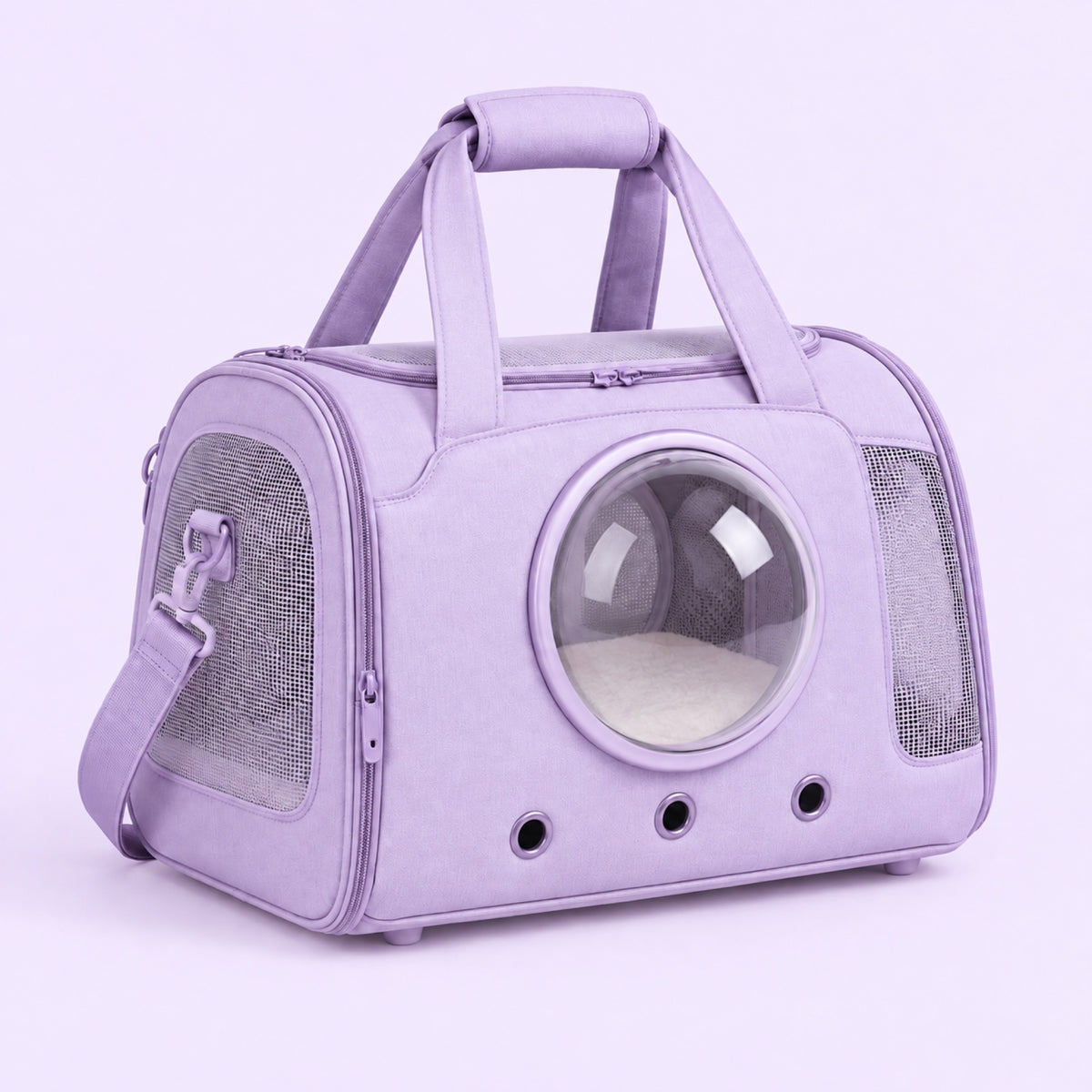 Sac de transport Bulle Softy, coloris lavande, photo packshot