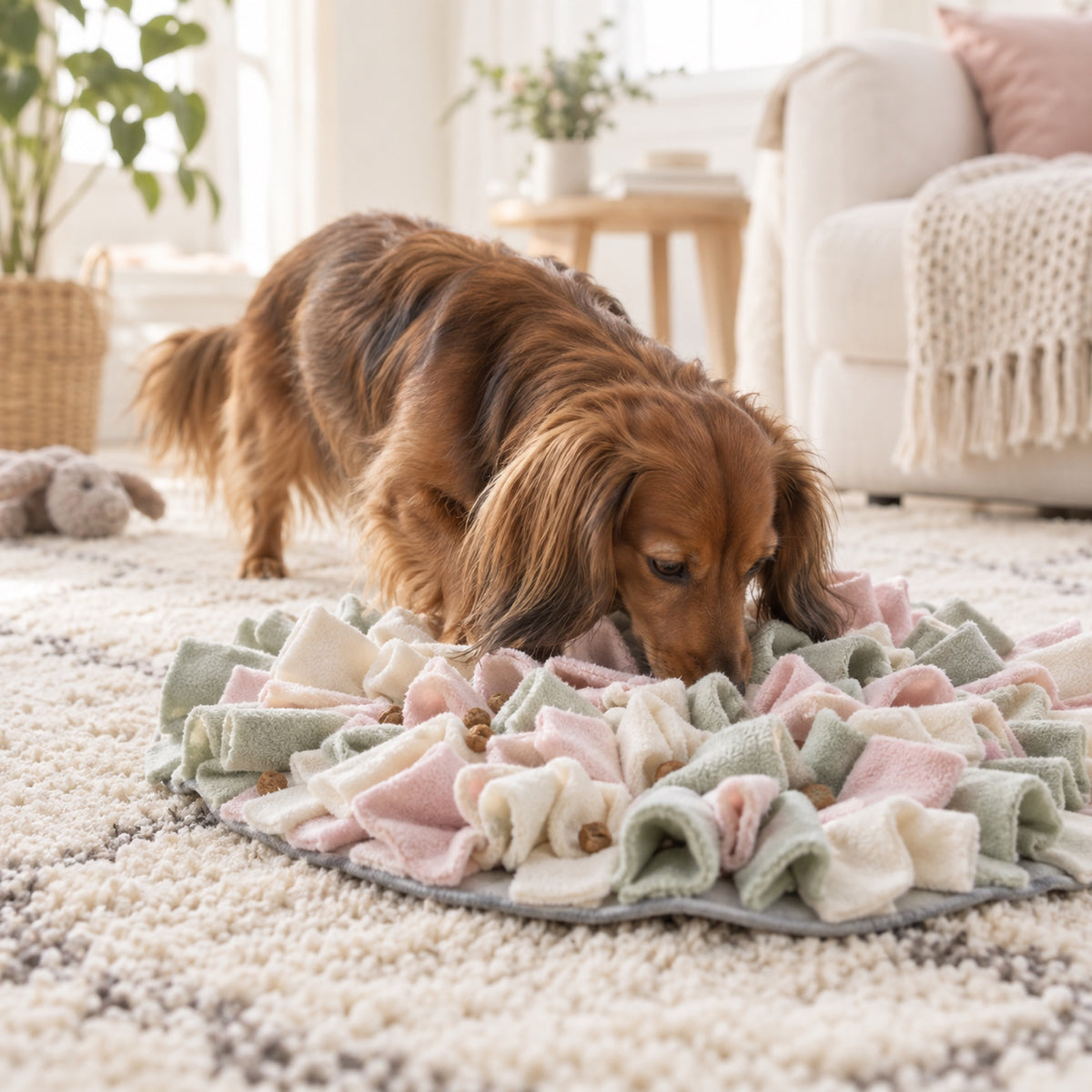Tapis de fouille Softy en situation dans un intérieur lumineux